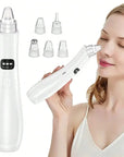 Facial Pore Cleaner Exfoliator 3 Suction Modes Portable Plastic 2