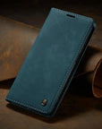 FauxLeather | Elegant Stylish Wallet Phone Case with Card Holder for Samsung 4