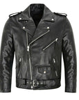 Felix | Biker Jacket for Men with Zipper Detailing and Casual Fit 0