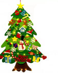 FeltJoy | Creative Interactive Christmas Decoration Wall Tree with Lights 4