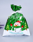 FestiWrap | Vibrant Reusable Foil Christmas Gift Bags Set for Easy Wrapping 0