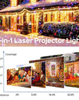 FestivaGlow | Vibrant Waterproof Outdoor Christmas Projector Lights 4