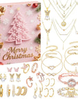 FestivaJoy | Enchanting Colorful Advent Calendar with 24 Unique Accessories 0