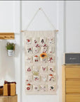 FestiveCanvas | Colorful Interactive Hanging Advent Calendar with 24 Pockets 5