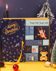 FestiveCraft | Creative Handmade Advent Calendar with 24 Fillable Boxes 0