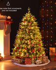 FestiveFir – Hinged Christmas Tree with Realistic Branches and LED 1