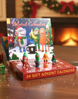 FestiveJoy | Colorful Unique Plastic Advent Calendar with Figurines 1