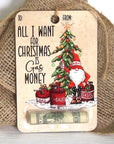 FestiveWood | Charming Rustic Wooden Holiday Money Holder Christmas Cards 2