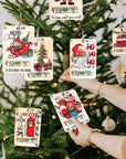 FestiveWood | Charming Rustic Wooden Holiday Money Holder Christmas Cards 3