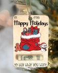 FestiveWood | Charming Rustic Wooden Holiday Money Holder Christmas Cards 6