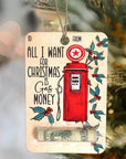 FestiveWood | Charming Rustic Wooden Holiday Money Holder Christmas Cards 8