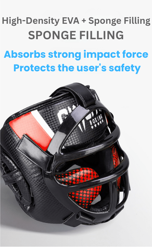 FightGuard | Protective Martial Arts Headgear with Face Mask Coverage 5