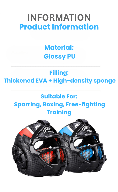 FightGuard | Protective Martial Arts Headgear with Face Mask Coverage 6