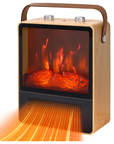FireGlow | Electric Fireplace Heater with Realistic Flame Display 2