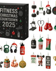 FitSpirit | Cheerful Festive Acrylic Christmas Countdown Advent Calendar 2