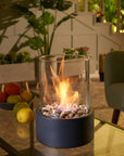 FlameCraft | Modern Elegant Tabletop Fireplace for Indoor Outdoor Use 7