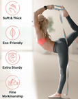FlexFit Yoga Band | Adjustable Stretch Band for Mobility and Flexibility Training 4