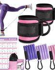 FlexTone | Resistance Bands Set for Glutes, Hips & Full-Body Workouts 8