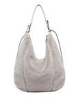 Fluffy Casual Shoulder Bag for Women with Zipper Closure – Cozy Winter Accessory 4