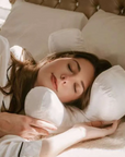 Beauty Sleep Pillow Set – Includes Contoured Face Pillow and Smooth Satin Pillowcase