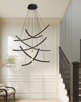 Fonden | Rella Scandinavian Staircase Chandelier for Modern Elegance 5