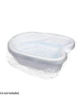 Foot Spa Liners Clear Plastic Disposable 4