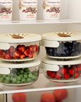 FreshKeeper | Innovative Space-Saving Food Storage Container Set 5