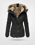 Freya | Elegant Women’s Winter Puffer Jacket with Parka Design 0