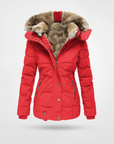 Freya | Elegant Women’s Winter Puffer Jacket with Parka Design 3