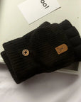 FrostGuard | Cozy Touchscreen Half-Finger Winter Gloves 1