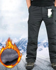 FrostGuard | Men’s Fleece-Lined Cargo Pants for Winter Comfort 1