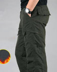 FrostGuard | Men’s Fleece-Lined Cargo Pants for Winter Comfort 2