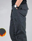 FrostGuard | Men’s Fleece-Lined Cargo Pants for Winter Comfort 5