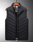 FrostGuard | Men’s Heated Winter Puffer Vest Lightweight Thermal Wear 0