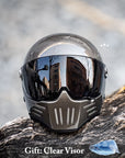 Full Face Motorcycle Helmet DOT ECE Approved High-Quality ABS 1