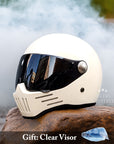 Full Face Motorcycle Helmet DOT ECE Approved High-Quality ABS 4