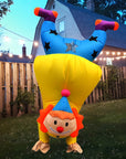 Funny Inflatable Halloween Clown Costume | Adult Blow Up Suit 3