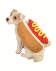 Funny Plush Dog Halloween Costume | Hot Dog Design 2