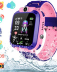 GPS Smartwatch for Kids with Real-Time Tracking, SOS Button, Two-Way Communication, and Geofencing - Lightweight and Water-Resistant 1