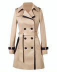 Gabriella | Elegant Women's Double-Breasted Trench Coat for Fall 0