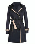 Gabriella | Elegant Women's Double-Breasted Trench Coat for Fall 1
