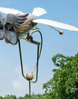Garden Wind Spinner Metal Outdoor Ornament 6