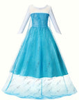 Girls Glitter Long Sleeve Halloween Princess Costume Dress | Maxi 1