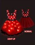 Girls Light-Up Halloween Mouse Costume Dress | Mini 4