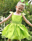 Girls Magical Fairy Halloween Costume Dress | Sleeveless Wings 3