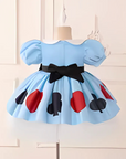 Girls Puff Sleeve Storybook Halloween Costume Dress | Mini 2