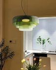GlacialGlow - Nordic Glass Pendant Lamp 1