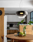GlacialGlow - Nordic Glass Pendant Lamp 2