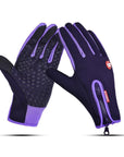 GlaciusGrip | Stylish Warm Waterproof Touchscreen Winter Gloves 5