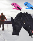 GlaciusGrip | Stylish Warm Waterproof Touchscreen Winter Gloves 8